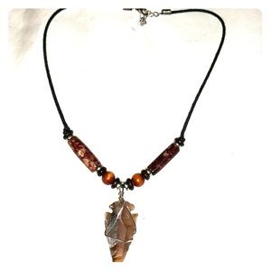 Vintage Tooth Necklace 🧡